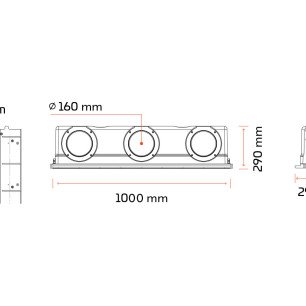 Ergovent LINEO PRO CONDI 2x125 mm - 3-ERGOVENT-LINEO-PRO-160-PUZZLE