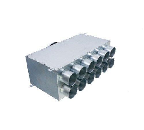 RT2R-12x75/160-OC rozdeľovací box priame pripojenie